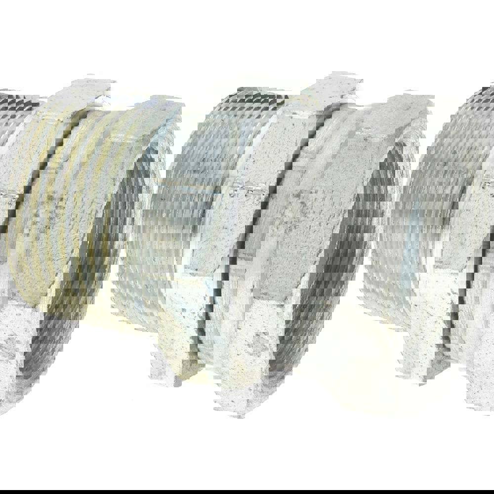 Industrial Pipe Adapter: 1-11-1/2 Female Thread, 1-11-1/2 Male Thread, MNPT x FNPSM